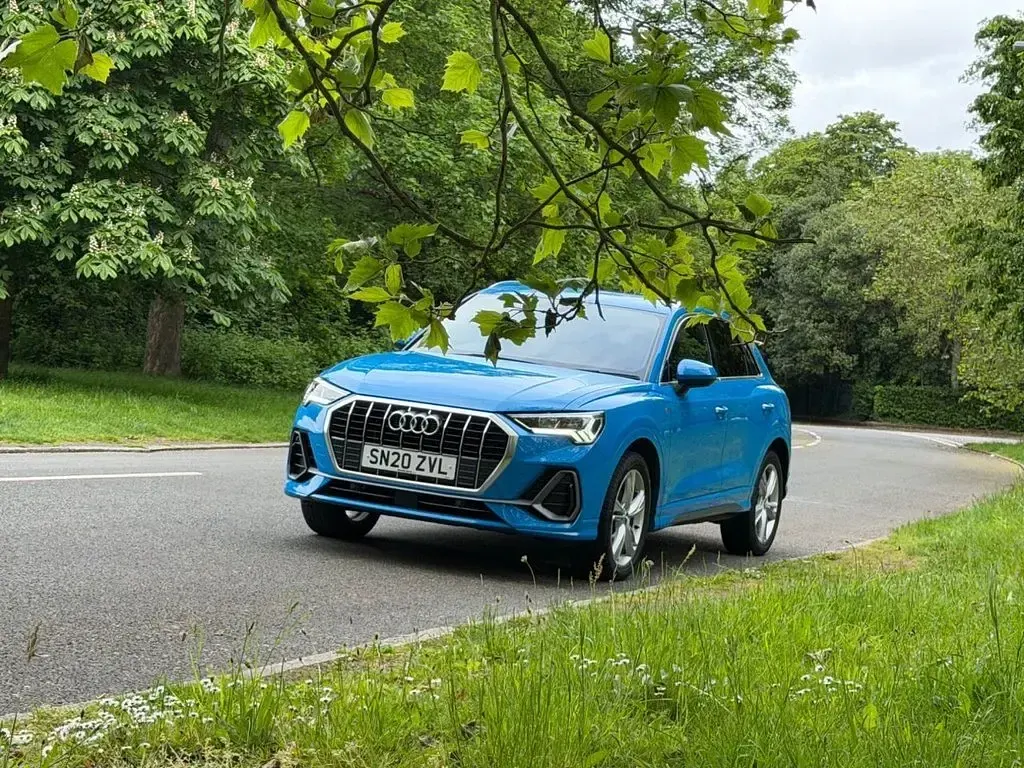 Used Audi Q3 S-Line 150 HP (110 kW) 2020 Blue SUV