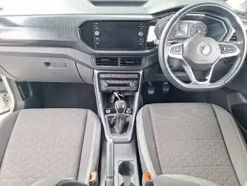 Used VW T-Cross SEL 115 HP (84 kW) 2019 White SUV