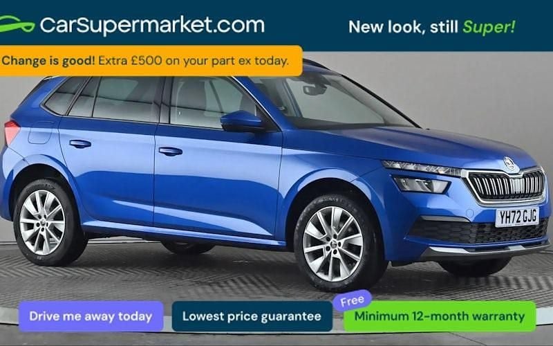 Used Skoda 110 R SE Drive 110 HP (80 kW) 2023 Blue Hatchback