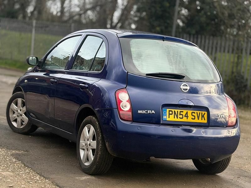 Used Nissan Micra 88 HP (64 kW) 2004 Blue Hatchback
