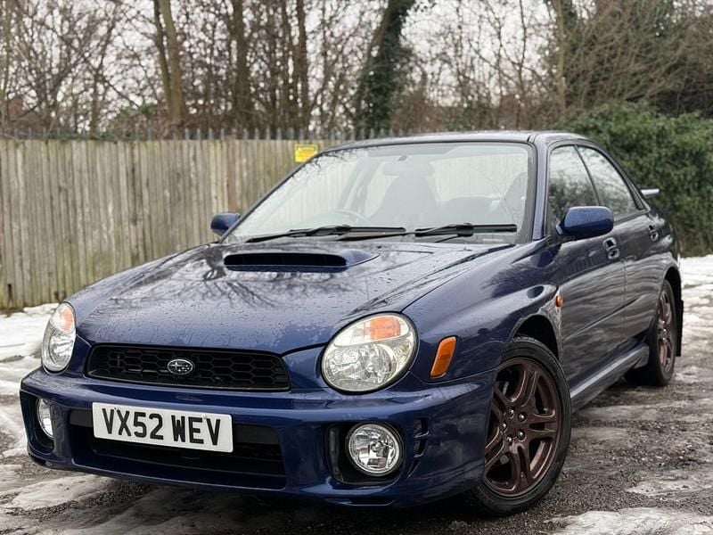 Used Subaru Impreza 2002 Blue Sedan