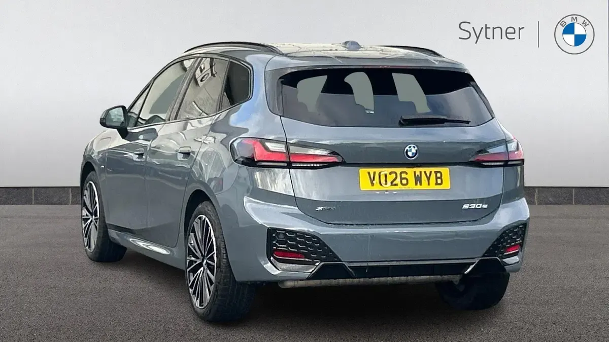 New BMW 230e Active Tourer M Sport 322 HP (236 kW) 2026 Grey MPV