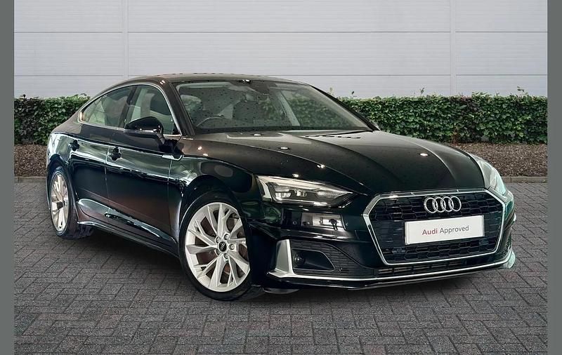 Used Audi A5 Sportback Sport 147 HP (108 kW) 2021 Black Hatchback