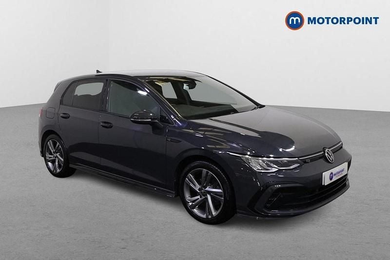 Grey Used 2022 VW Golf VIII R-line Hatchback | £18,949 (Fair price) - Image 1/4