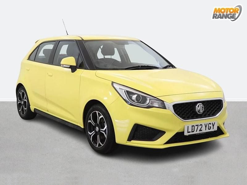 Yellow Used 2022 MG MG3 Excite Hatchback | £8,895 (Fair price) - Image 1/4