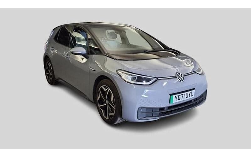 Grey Used 2021 VW ID.3 Pro Performance Hatchback | £14,795 (Expensive) - Image 1/2