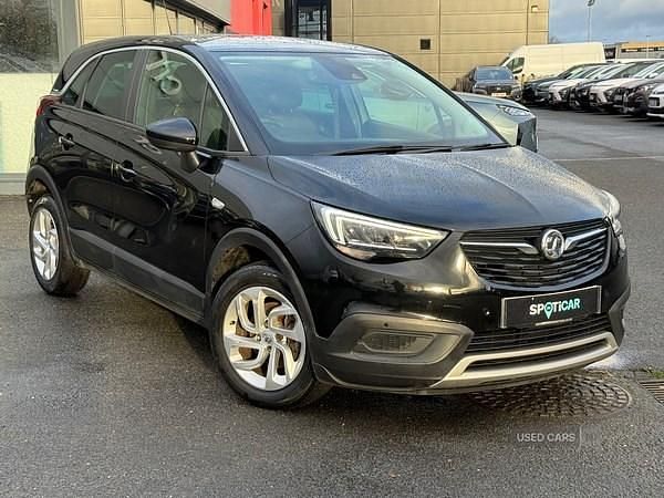Black Used 2020 Vauxhall Crossland X S SUV | £8,790 (Fair price) - Image 1/4