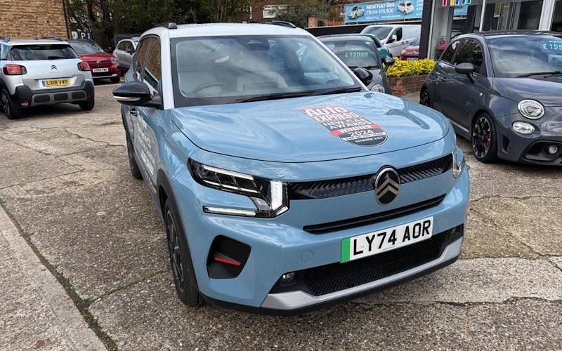 Used Citroën e-C3 83 kW (113 HP) 2024 Blue Hatchback