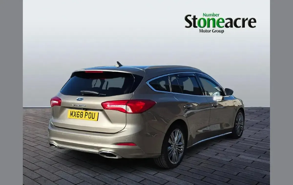 Used Ford Focus Vignale 150 HP (110 kW) 2018 Silver Estate