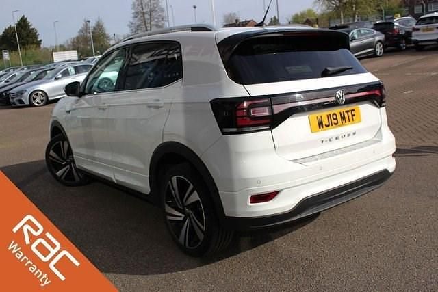 Used VW T-Cross R-line 115 HP (84 kW) 2019 White SUV