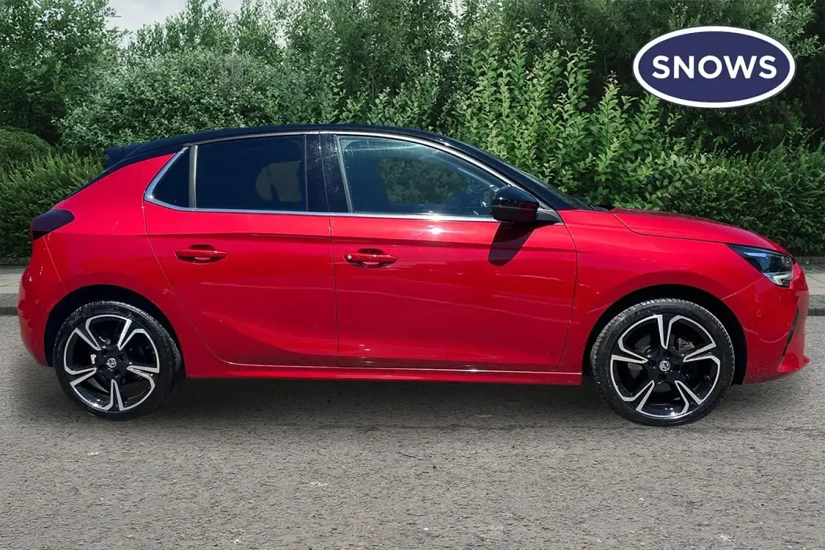 Used Vauxhall Corsa Elite 100 HP (73 kW) 2020 Red Hatchback