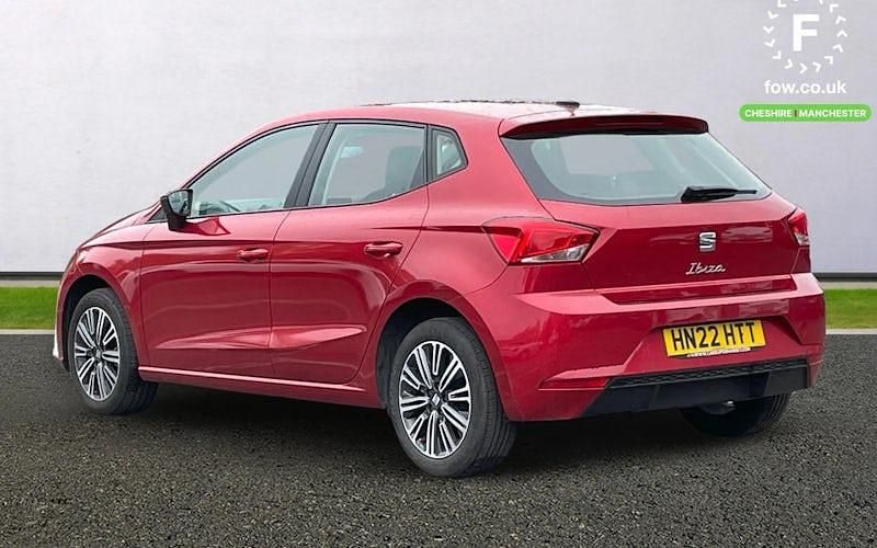 Used Seat Ibiza Comfort 80 HP (58 kW) 2022 Red Hatchback