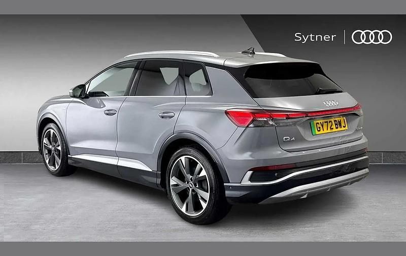Used Audi Q4 e-tron S-Line 125 kW (170 HP) 2022 Grey SUV