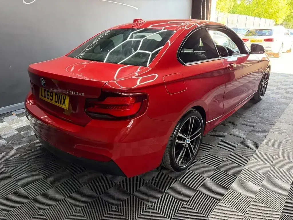 Used BMW 218 M Sport 150 HP (110 kW) 2019 Red Coupe
