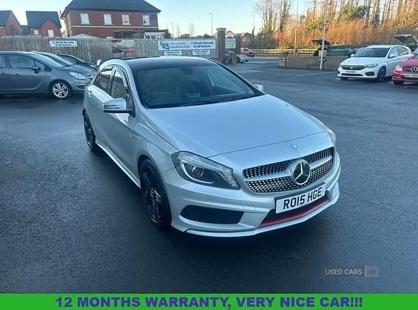Silver Used 2015 Mercedes A250 AMG Hatchback | £10,995 (Fair price) - Image 1/4