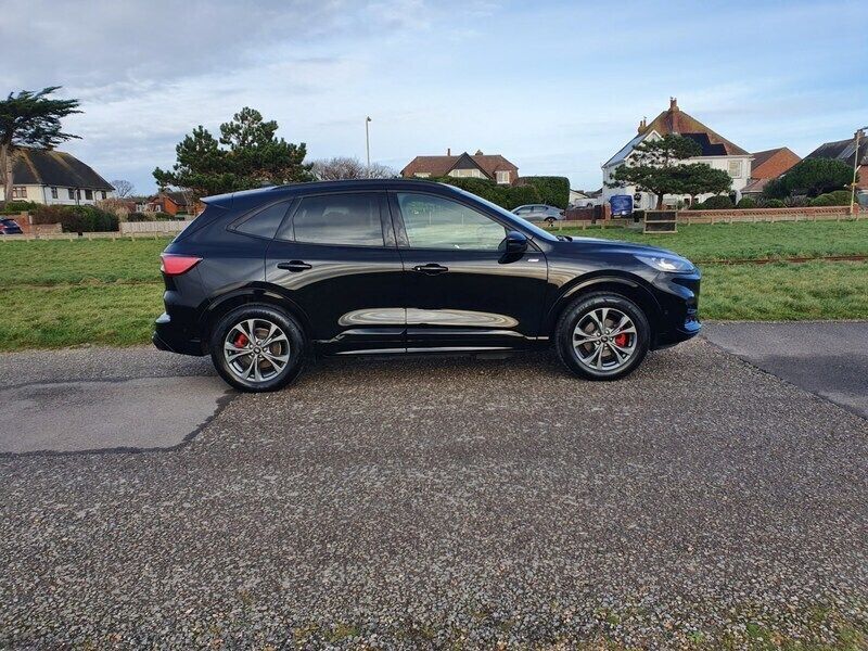 Black Used 2022 Ford Kuga ST-Line SUV | £26,995 (Expensive) - Image 1/4