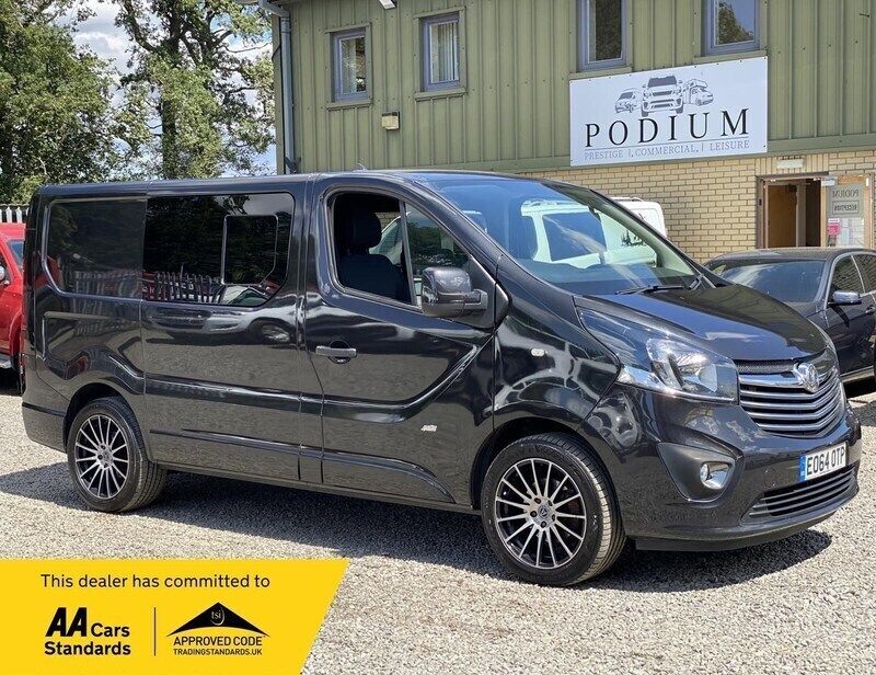 Black Used 2014 Vauxhall Vivaro Sportive Van | £8,990 (Expensive) - Image 1/2