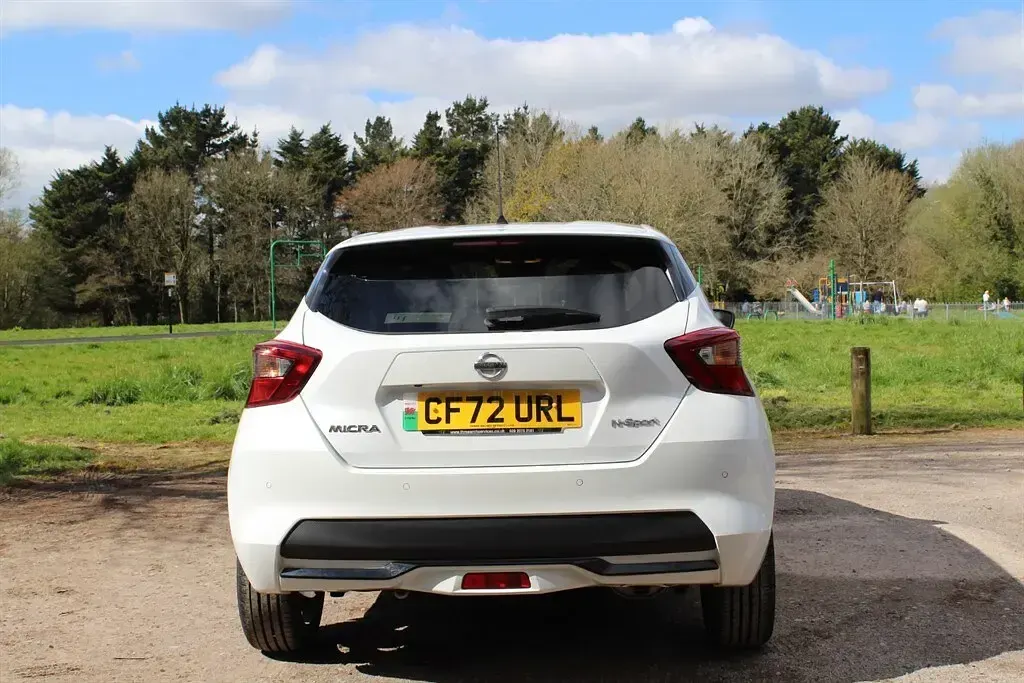 Used Nissan Micra 2022 White Hatchback