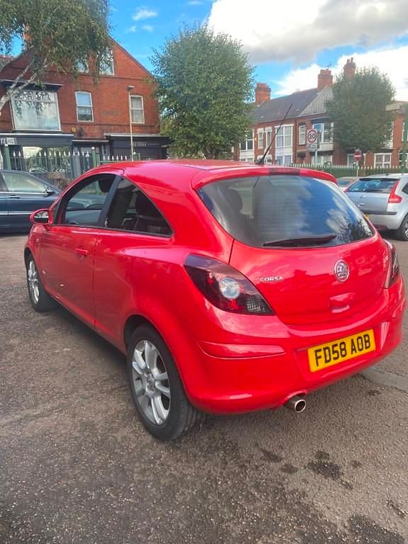 Used Vauxhall Corsa 2009 Red Hatchback