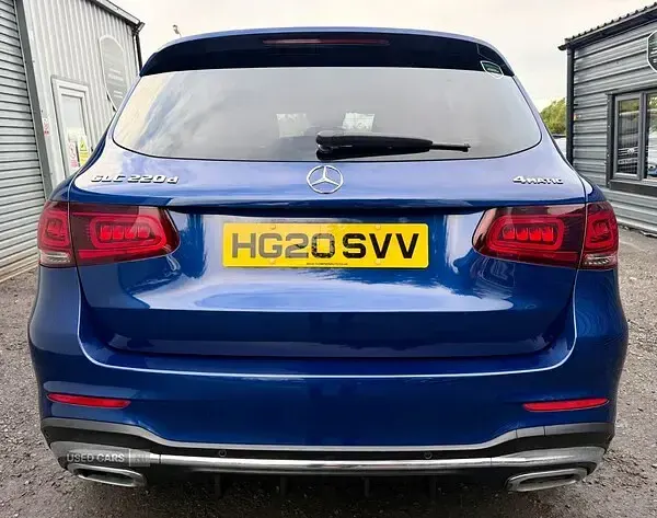 Used Mercedes GLC220 AMG Line Premium 194 HP (142 kW) 2020 Blue Estate