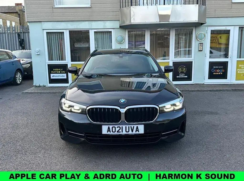 Used BMW 530e Comfort Edition 2021 Black Estate