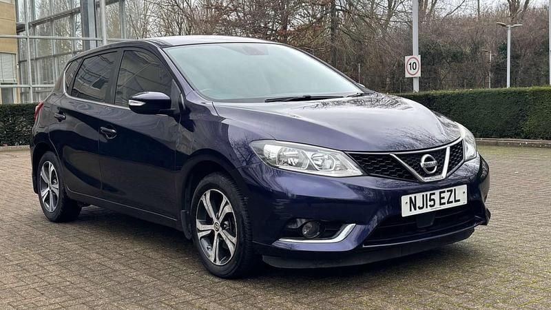 Used Nissan Pulsar Acenta 115 HP (84 kW) 2015 Blue Hatchback