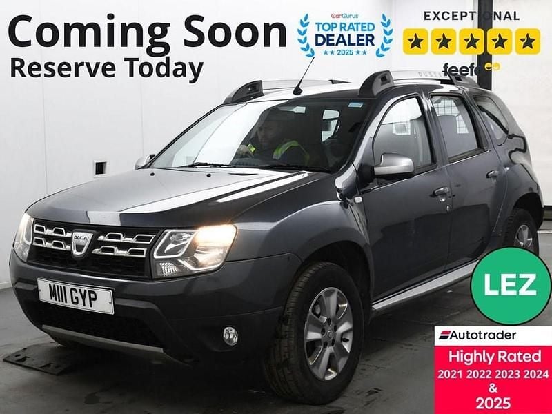 Grey Used 2017 Dacia Duster Lauréate SUV | £4,395 (Good price) - Image 1/3