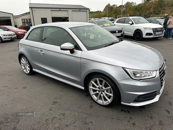 Silver Used 2016 Audi A1 S-Line Hatchback | £6,995 (Expensive) - Image 1/4