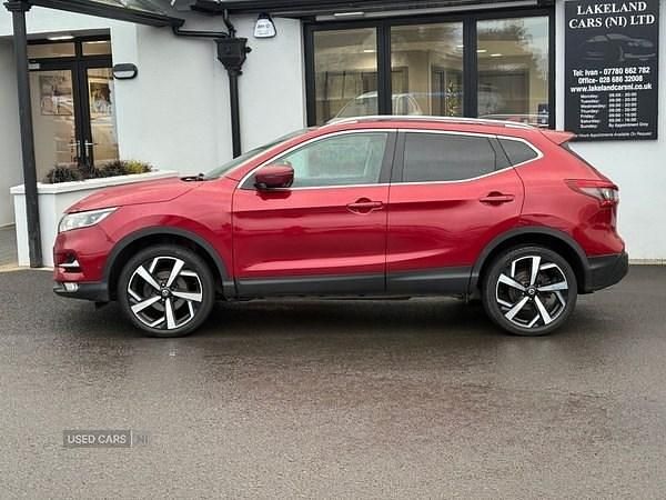 Used Nissan Qashqai Tekna 2019 Red SUV