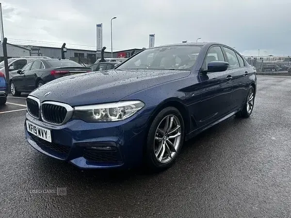 Used BMW 520 M Sport 187 HP (137 kW) 2019 Blue Sedan