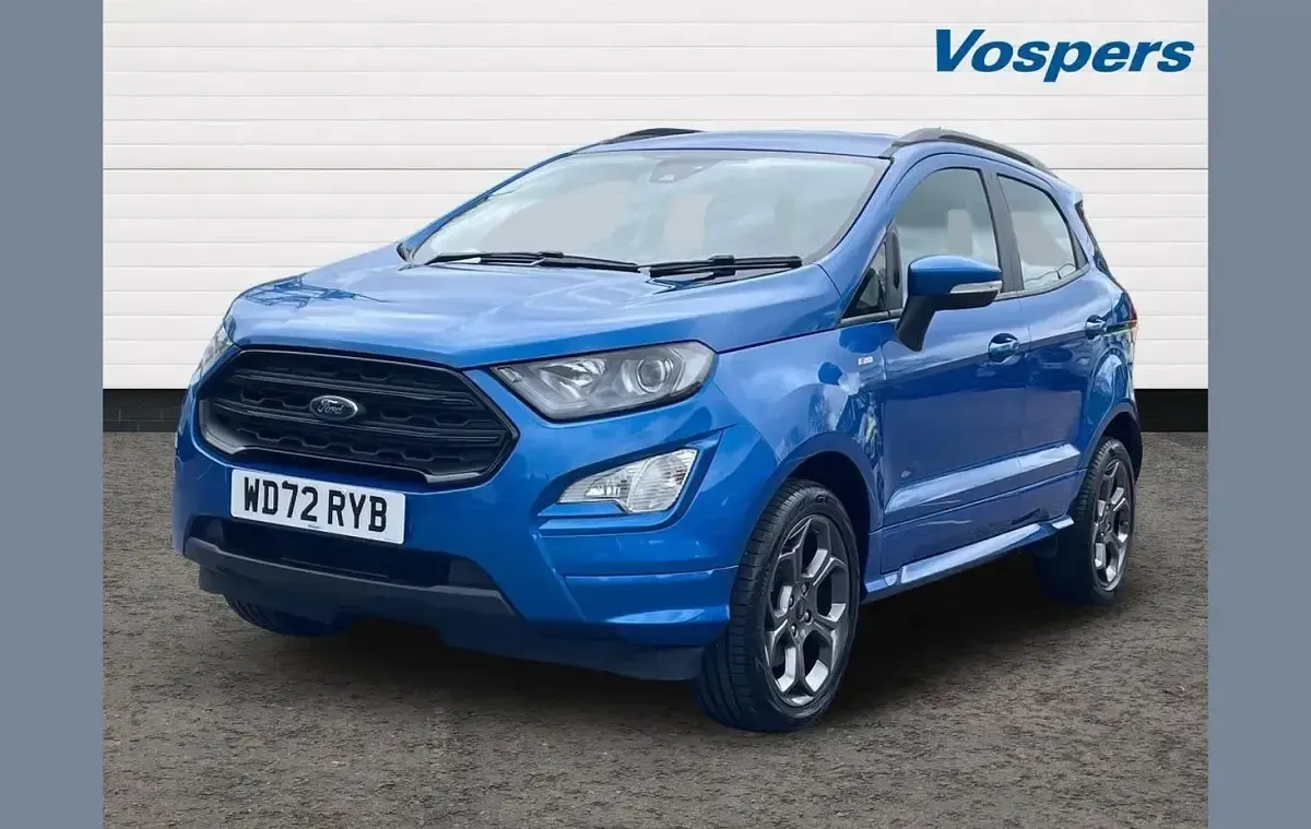 Used Ford Ecosport ST-Line 123 HP (90 kW) 2023 Blue SUV