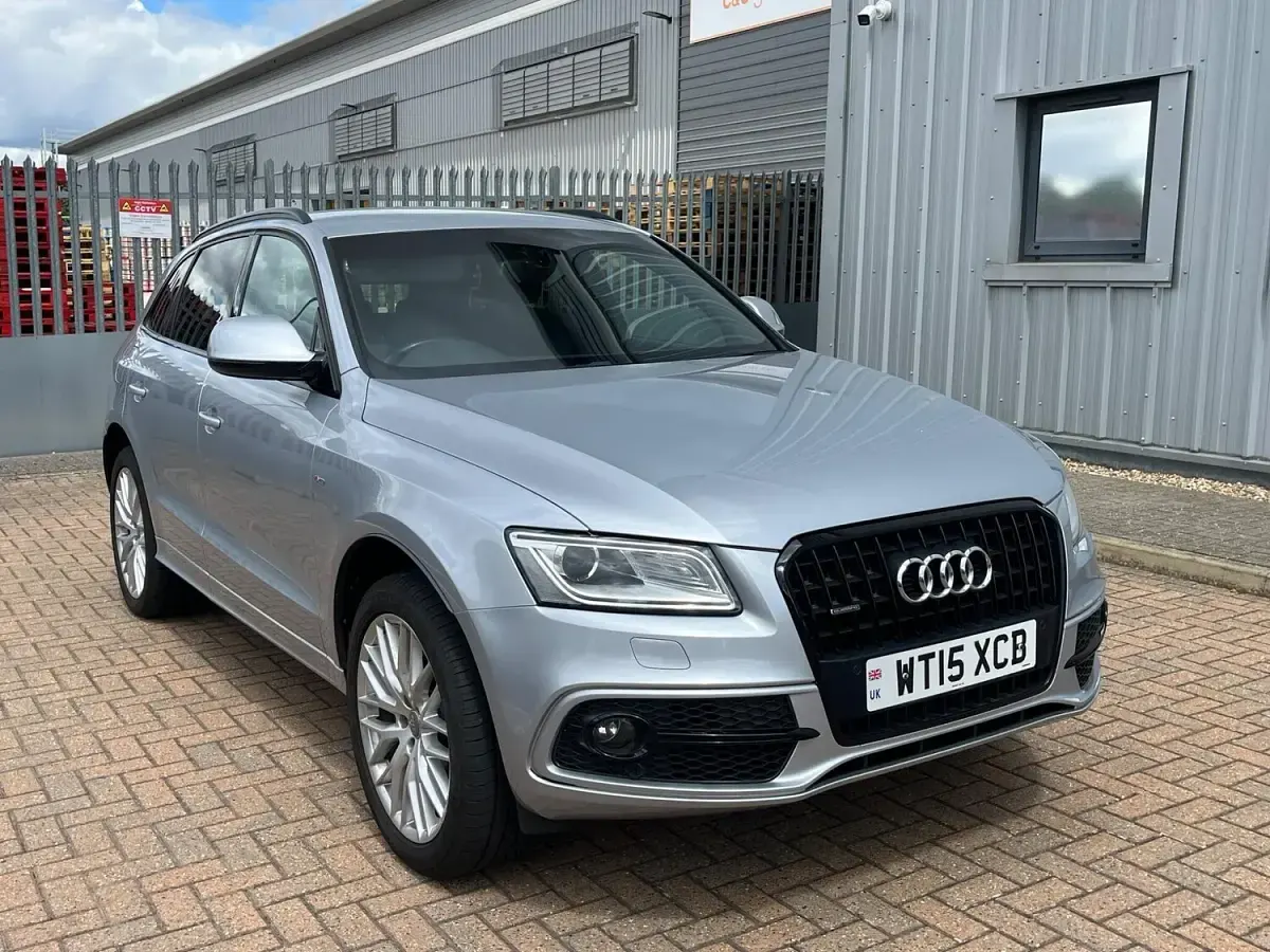 Used Audi Q5 S-line plus 230 HP (169 kW) 2015 Silver SUV