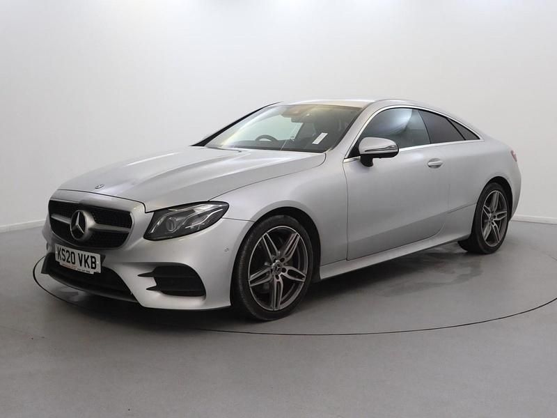 Used Mercedes E300 AMG Line Premium 2020 Silver Coupe