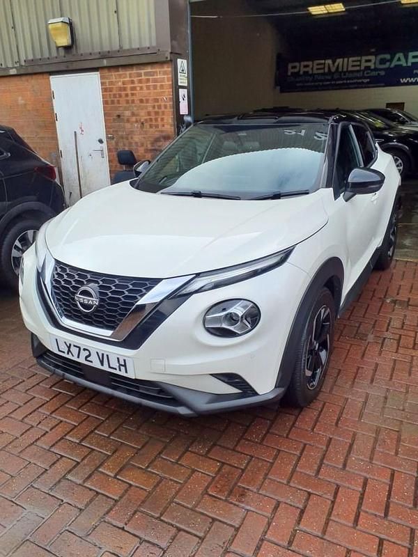 Used Nissan Juke N-Connecta 114 HP (83 kW) 2022 White SUV