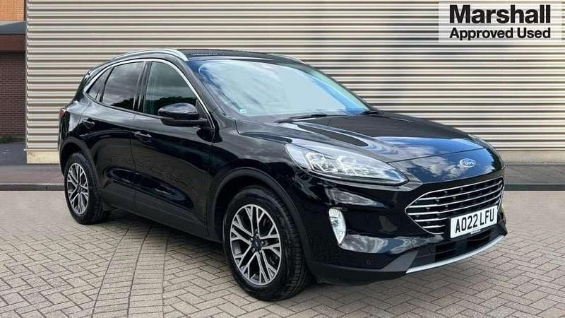 Mtallic black Used 2022 Ford Kuga Titanium SUV | £13,559 (Super price) - Image 1/4