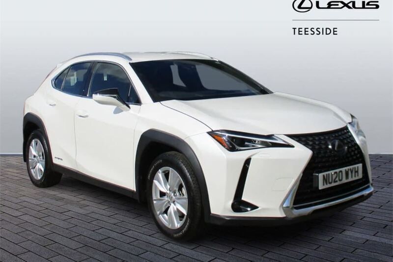 Used Lexus UX 250h 181 HP (133 kW) 2020 White SUV