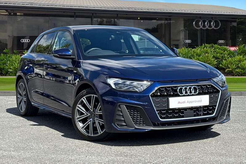 Used Audi A1 S-Line 109 HP (80 kW) 2024 Blue Hatchback