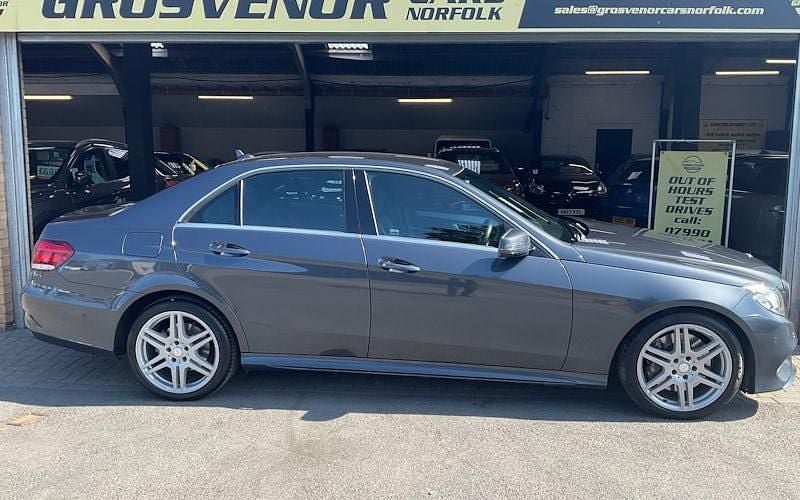 Used Mercedes E350 AMG 252 HP (185 kW) 2014 Grey Sedan