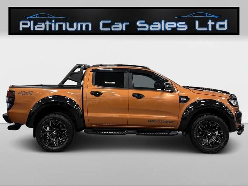 Used Ford Ranger Wildtrack 2017 Orange Pickup