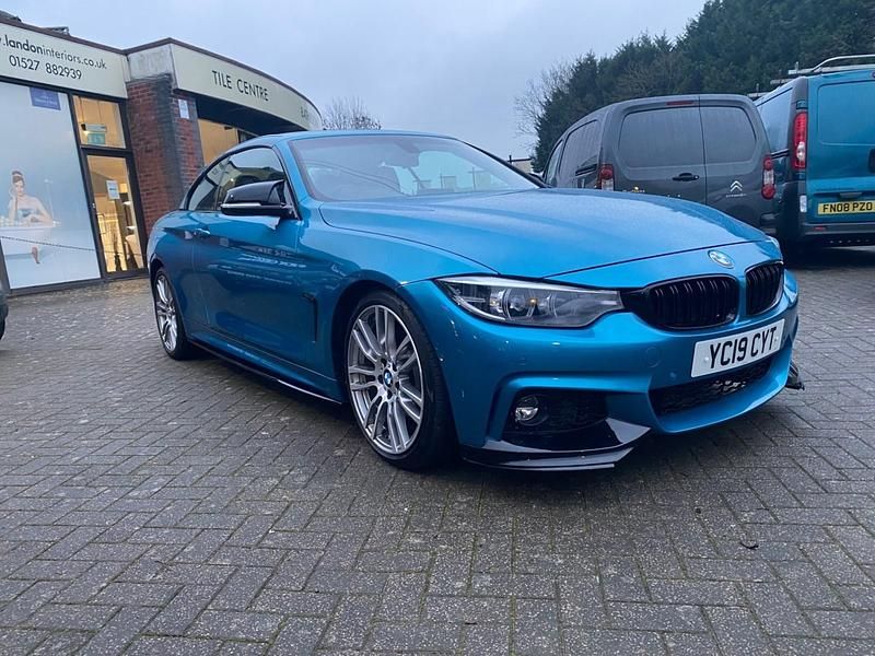 Blue Used 2019 BMW 440 M Sport Cabriolet | £15,950 - Image 1/4