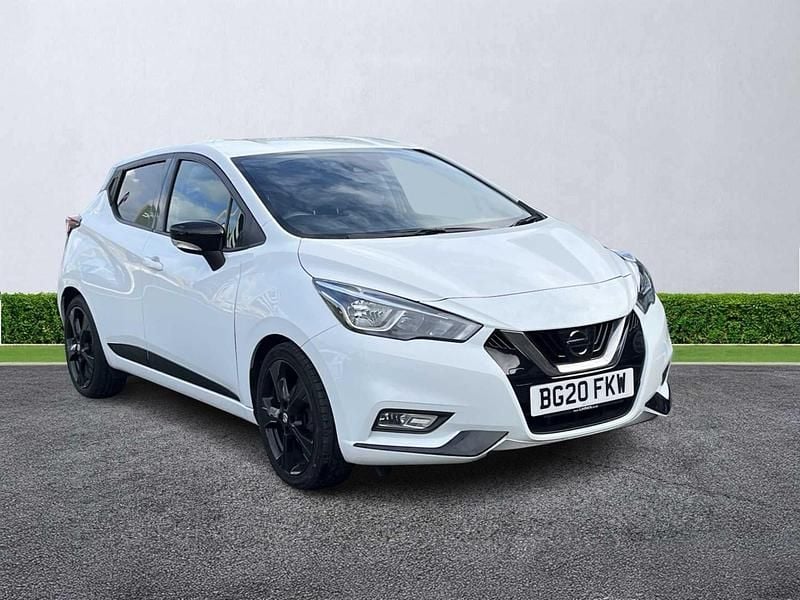 White Used 2020 Nissan Micra N-TEC Hatchback | £9,049 (Fair price) - Image 1/4