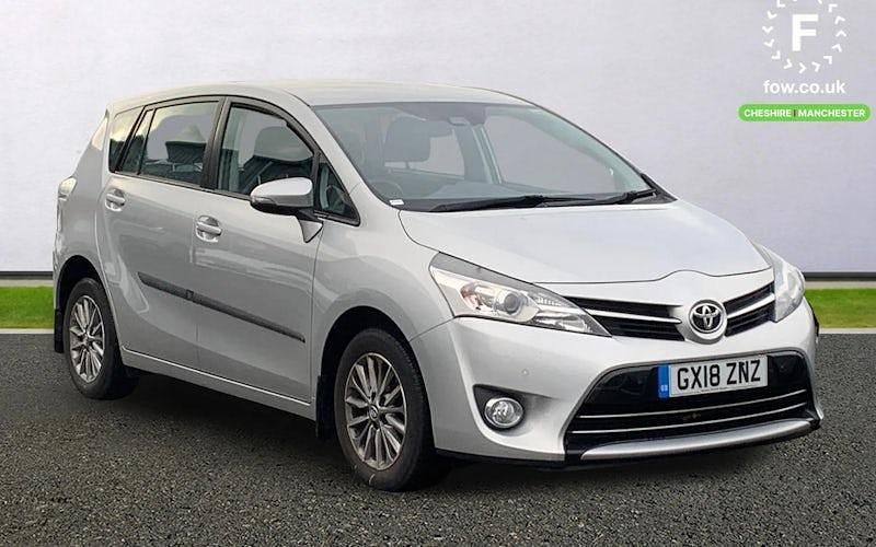 Silver Used 2017 Toyota Verso MPV | £17,099 (Expensive) - Image 1/3