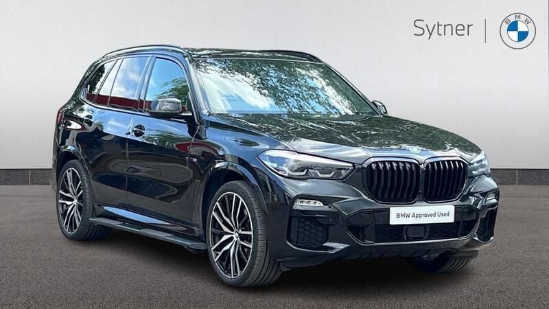 Black Used 2021 BMW X5 M Sport SUV | £43,000 (Good price) - Image 1/4