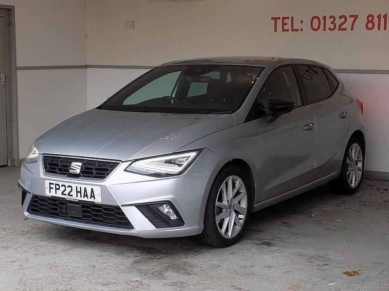 Silver Used 2022 Seat Ibiza FR Hatchback | £10,695 (Good price) - Image 1/3