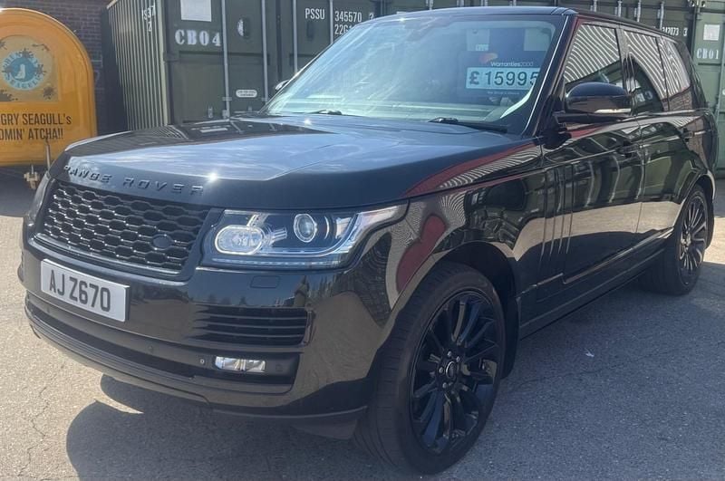Gebraucht Land Rover Range Rover Autobiography 335 PS (246 kW) 2014 Schwarz SUV