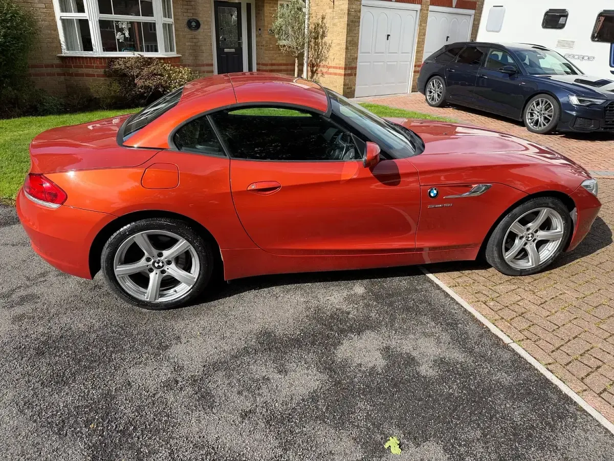 Used BMW Z4 Sport Line 2015 Orange Cabriolet