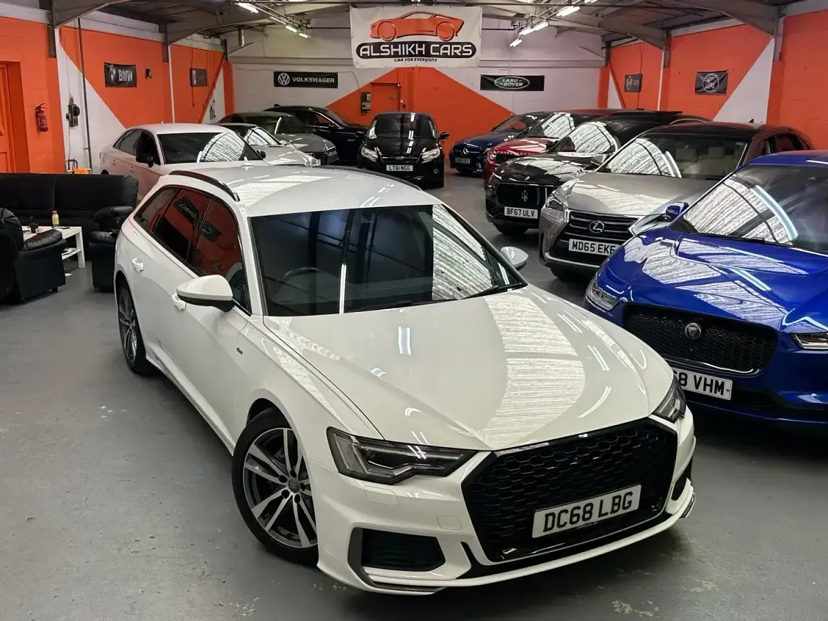 Used Audi A6 S-Line 2018 White Estate