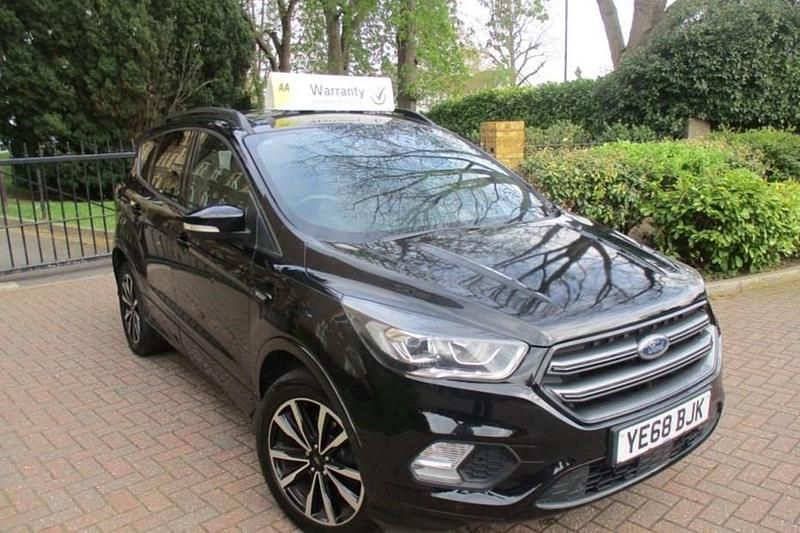 Used Ford Kuga ST-Line 150 HP (110 kW) 2018 Black SUV