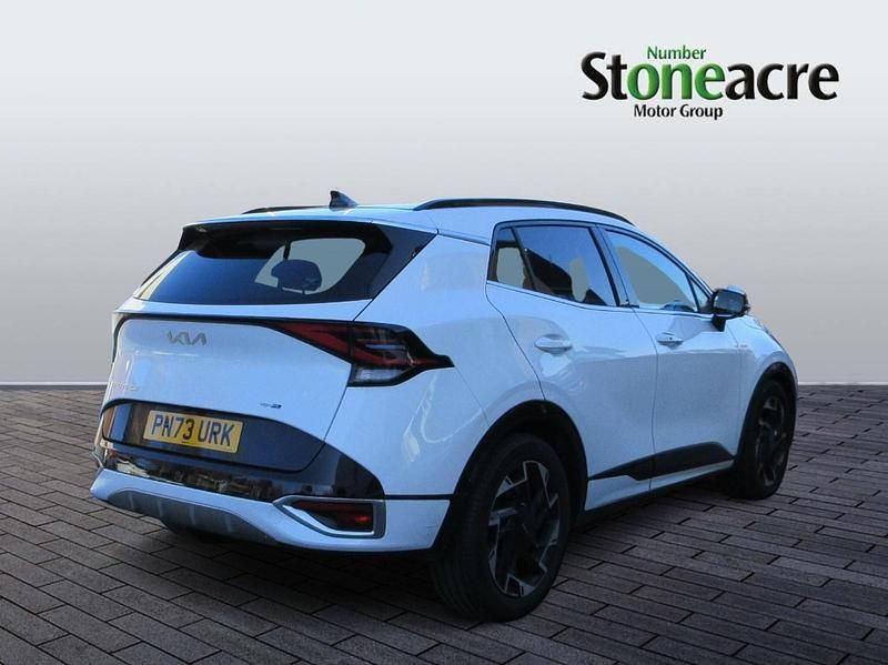 Used Kia Sportage GT-Line S 157 HP (115 kW) 2023 White SUV