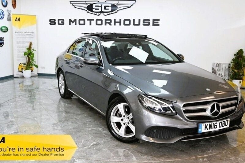 Grey Used 2016 Mercedes E220 Premium Sedan | £14,985 (Fair price) - Image 1/1